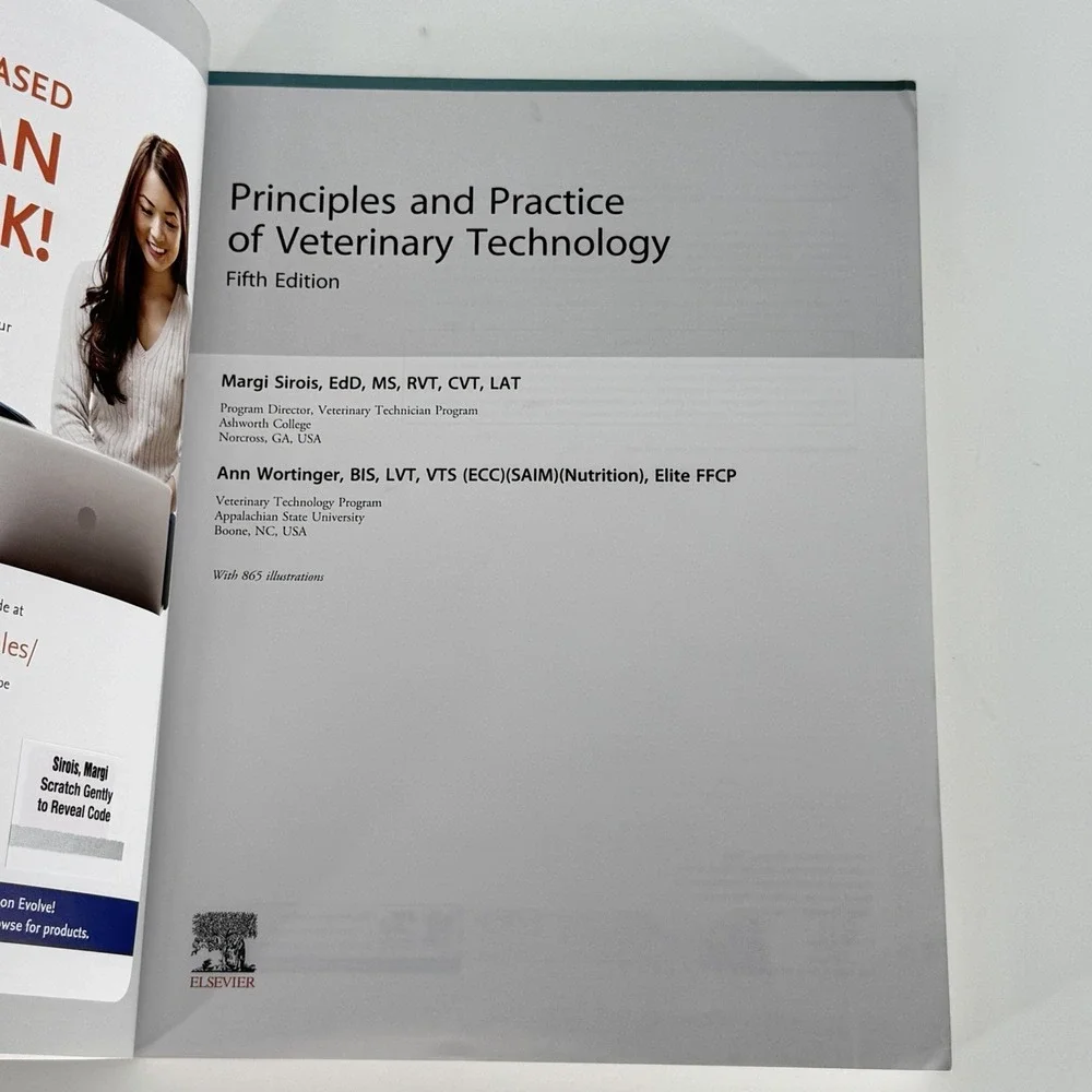 Principles Practice Veterinary Technology 5th Ed Sirois Wortinger PB